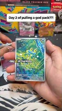 Day 2 of pulling a GOD PACK from Chaos Rising #pokemoncards #chaosrising