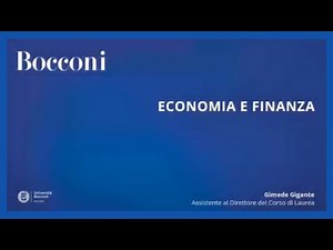 Economia e finanza