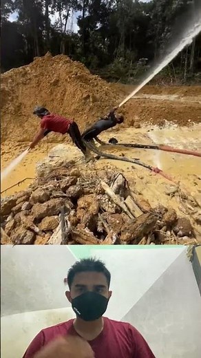 High-Pressure Water Mining for Gold – Extreme Power in Action