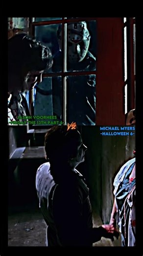 Jason Voorhees(Friday The 13th Vl) Vs Michael Myers(Halloween 6) #jasonvoorhees #michaelmyers #edit
