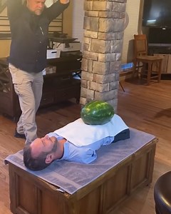 I retired this many years ago, but had to keep my word with my younger brother warrior! He wanted to feel the adrenaline — he’d jumped out of planes to skydive, surfed, swam, golfed, played soccer, etc. — now it’s the sword! (I was a little bit concerned!) Ok, here it is! Super courageous and legendary motivational speaker Nick Vujicic getting his request after 10 years waiting to have Victor Marx “the world's fastest gun disarm man” cut a watermelon with a razor sharp samurai sword. P.S. — Don’