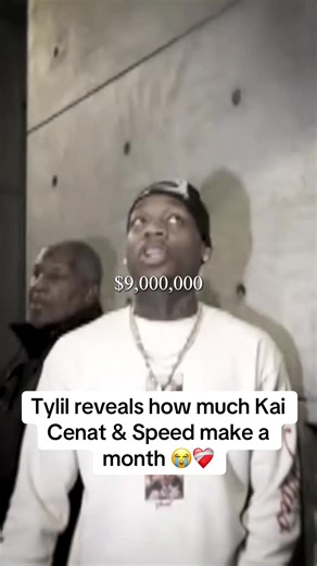 Tylil reveals how much Kai Cenat & Speed make a month 😭❤️‍🩹 #kaicenat #ishowspeed #tylil #trending #teamwork
