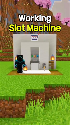 Gamble in Minecraft...🎰 #shorts #minecraft