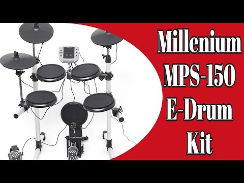 Millenium MPS-150 Electronic Drum kit - Quick review and Sound test