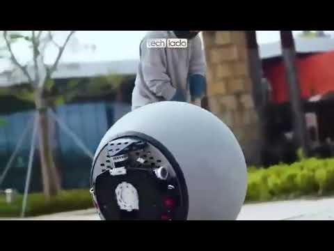 China's Spherical Robot Cop in Action: Rotunbot's Amphibious Chase Capabilities Unveiled!