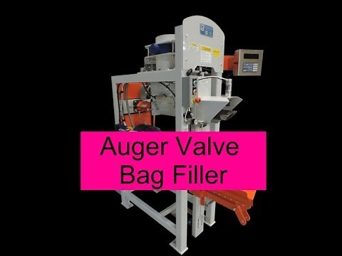 Valve Type Bag Filler | CBE Model 200 Auger Bagger