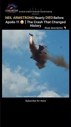 1968: Neil Armstrong Nearly Died During Lunar Landing Training 😳