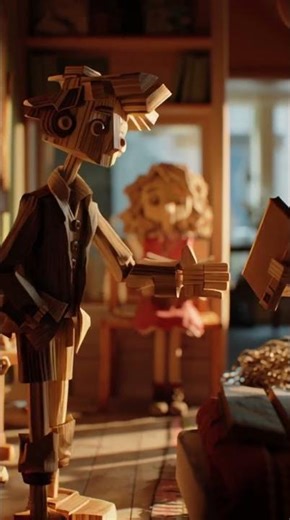 Magical AI Animation | 3D puppet 🚀✨” #AI #Shorts #3DAnimation #ViralShorts