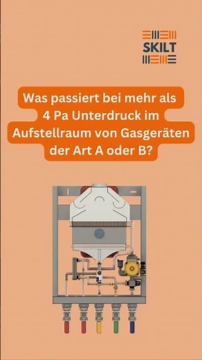 SHK Lernhäppchen | Unterdruck im Aufstellraum