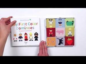 MY FIRST COLOR DOMINOES By Edouard Manceau - Book Demo Video