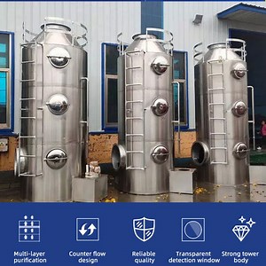 [Hot Item] Air Filter Scrubber Exhaust Gas Adsorption Tower Carbonating Tower Sulphur Scrubber System