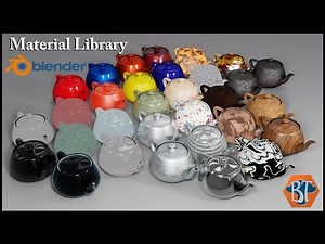 Blender 2.81 - Material Library Free addons