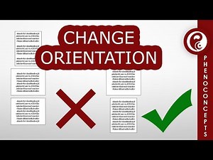 How to create the landscape page in a portrait word document