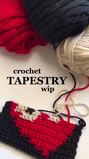 Crochet Tapestry Wall Hanging Tutorial