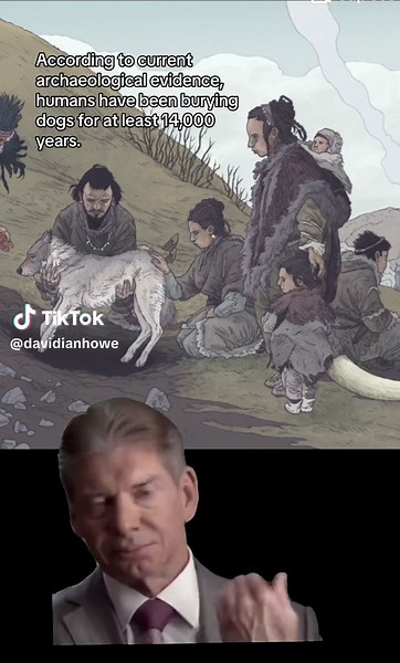 The Bonn-Oberkassel site in Germany is currently the oldest known site to contain a mixed human and dog burial - currently dated to 14,200 years ago. The site was discovered just before the First World War, and has been studied ever since. However, a recent analysis of the burials conducted by Janssens and Crombé (2018) (adding to several previous studies) has revealed something even more interesting about the human and dog relationship. Not only was a 28-weeks-old puppy buried with two humans, 