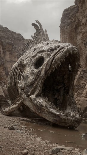Monstrous Fish Fossil Found in South American Riverbed #fossil #southamerica | Most Amazing ELITE