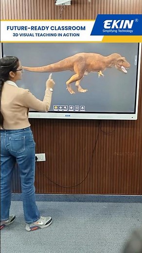 75 Inch Interactive Flat Panel For Classroom 4K Display Smart Board - Digital Interactive Whiteboard
