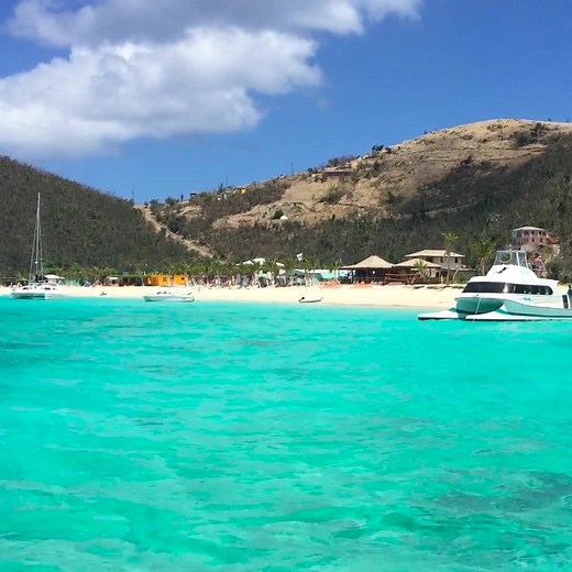 Body in the office, brain on this boat. 📍: Jost Van Dyke, BVI | Coastal Living