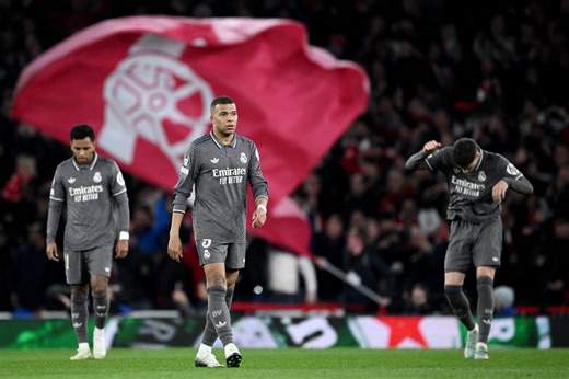 The last time Arsenal conceded three goals in a game as Real Madrid face UEFA Champions League heartbreak