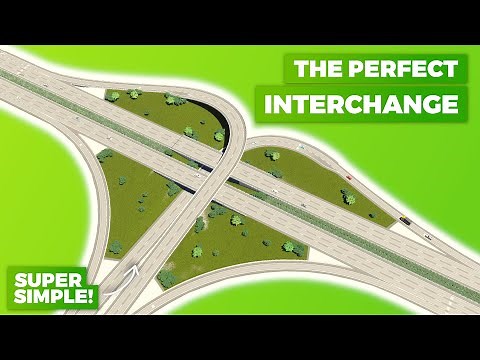 How to Build the Perfect T-Interchange in Cities Skylines 2 | Perfect Traffic Flow!