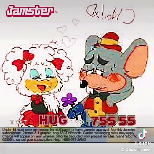 Jamster ringtone commercial in the 2000's be like: