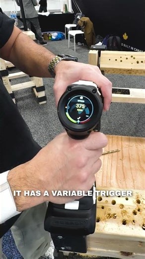Use variable trigger for traditional control or digitally preset and lock your exact speed n torque