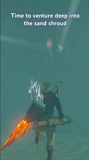 Zelda TOTK: Traversing the lands of sand (12/17/2025) #shorts #zelda #tearsofthekingdom