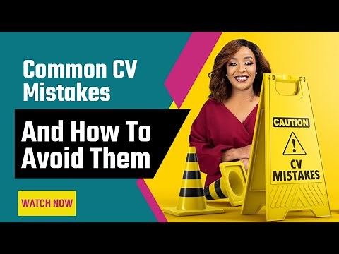 Common CV Mistakes And How To Avoid Them