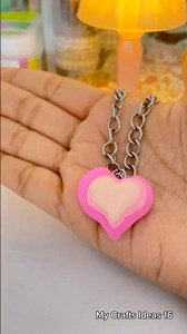 DIY Air Dry Clay Heart Keychain | Easy & Cute Handmade Craft
