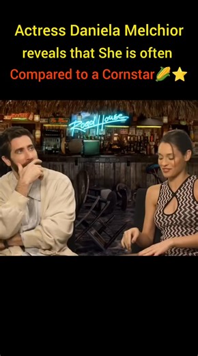 Daniela Melchior revealed in an interview that she is often compared to a cornstar and she blocks such comments on her social media because it's on every platform. #roadhouse #danielamelchior #jakegyllenhaal #lanarhoades #connormcgregor | Toxicana Talk