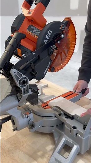 AEG 18V Brushless 184mm Slide Compound Mitre Saw