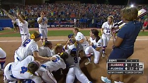 Watch the final play and celebration from every Women's College World Series since 2010. 👀🏆 | NCAA Softball