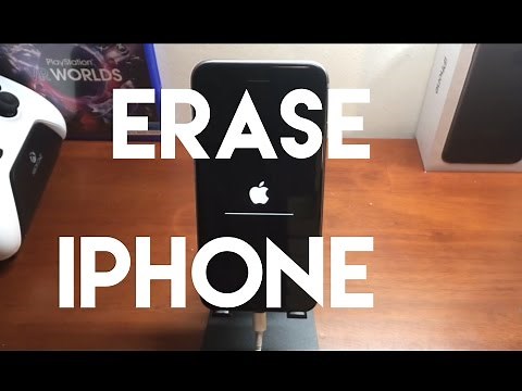 How to Reset iPhone to Factory Settings & ERASE ALL CONTENT! ANY IPHONE!