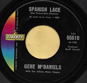 Gene McDaniels With The Johnny Mann Singers - Spanish Lace