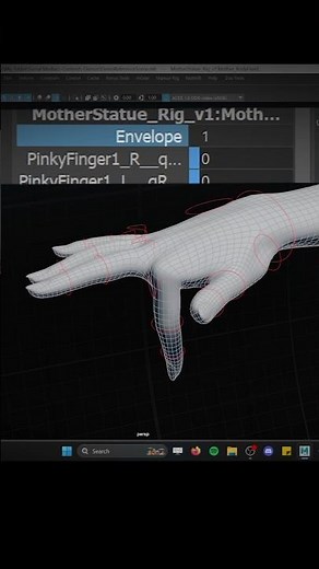 Corrective Blendshapes in #maya #3danimation #3drigging