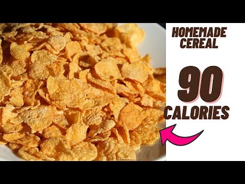 90 CALORIE HOMEMADE CEREAL BOWL- Low calorie breakfast recipe