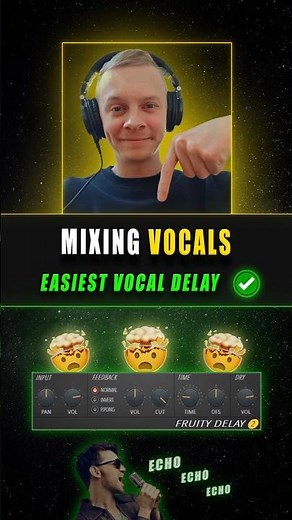Mixing Vocals Easiest Vocal Delay In FL Studio