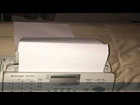 Sharp UX-305 3-In-1 Plain Paper Fax Machine