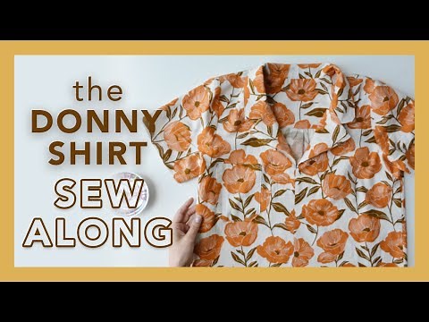 The Donny Shirt Sew Along Tutorial | Friday Pattern Company