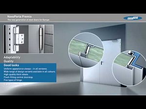 NovoPorta Premio - Highlights of the new Steeldoor generation from Novoferm english