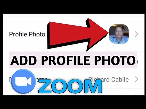 How to Add Profile Picture on Zoom using Mobile Phone | Zoom App Tutorial