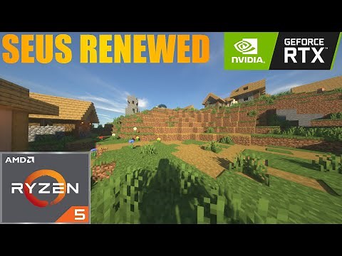 SEUS RENEWED SHADERS IN MINECRAFT 1.18.2: RTX 3060 12GB + Ryzen 5 3600 FPS TEST!