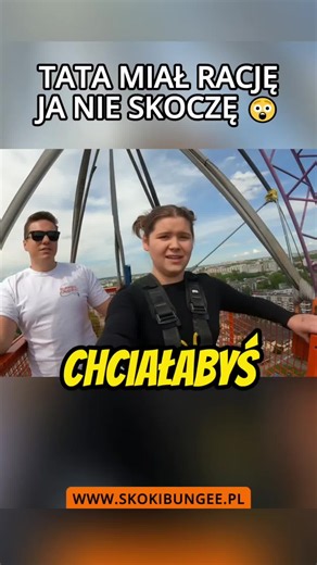 "TATA MIAŁ RACJĘ JA NIE SKOCZĘ" 😱😱 Prezent od Taty na dzień dziecka?...