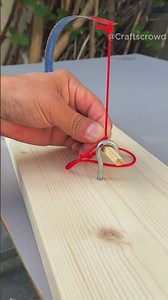 Creative Mechanical Trick Using Rope & Tension | Crafts Crowd