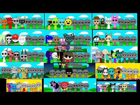 every single characters of sprunki 😱