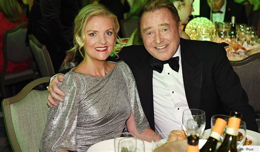 Michael Flatley and wife Niamh look loved-up at awards