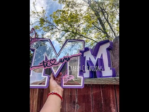 How to make a Letter M box