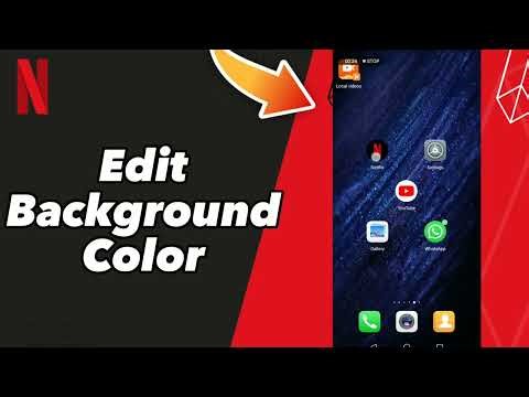 How to Edit Background Color on Netflix