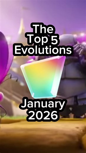 Top 5 Evolutions in Clash Royale - January 2026