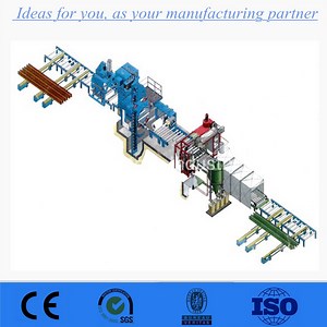 [Hot Item] Steel Shot Blasting and Painting Line / Steel Plate Pre-Treament Line